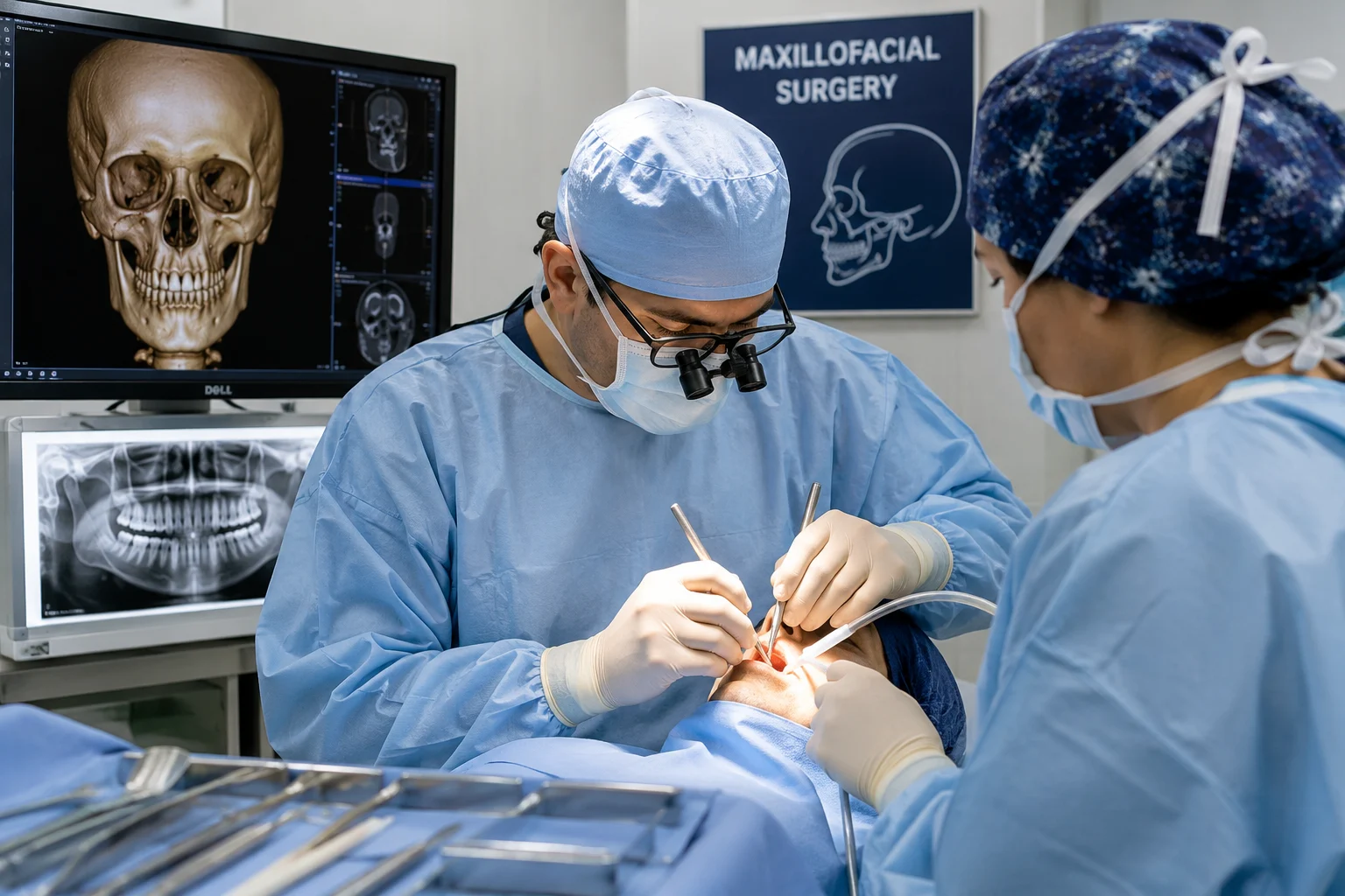 Oral surgery treatment journey