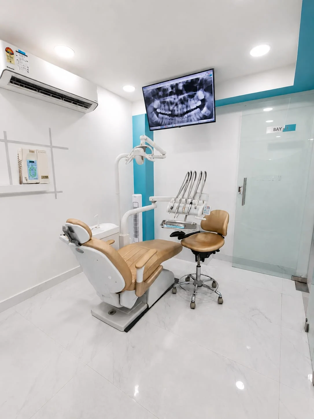 Comfortable dental visit