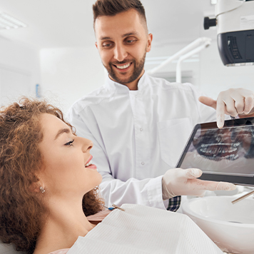 Patient whitening experience